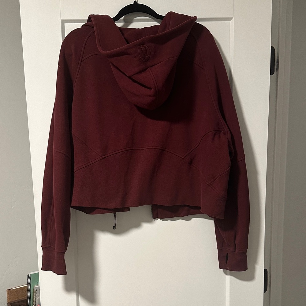 Lululemon Athletica Maroon Hoodie